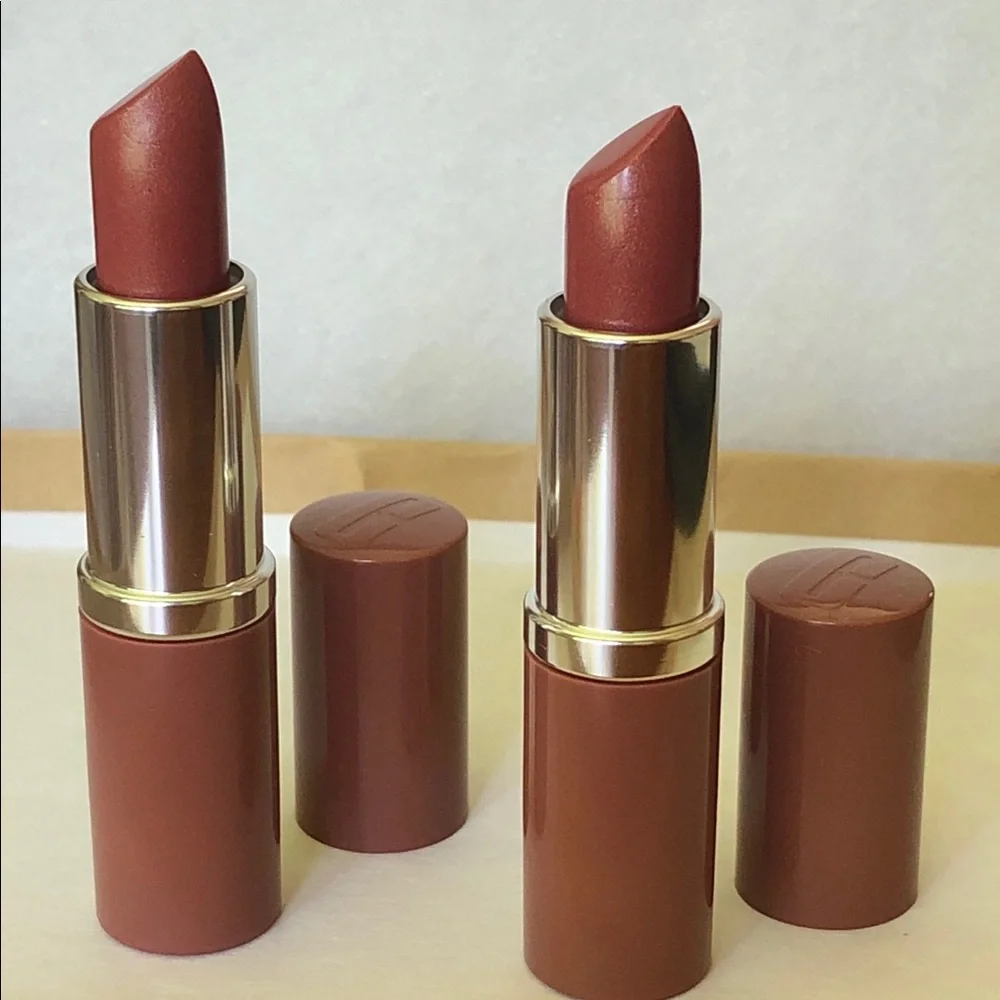 Clinique Pop Lip Colour + Primer Lipstick in 02 BARE POP , Two Tubes
